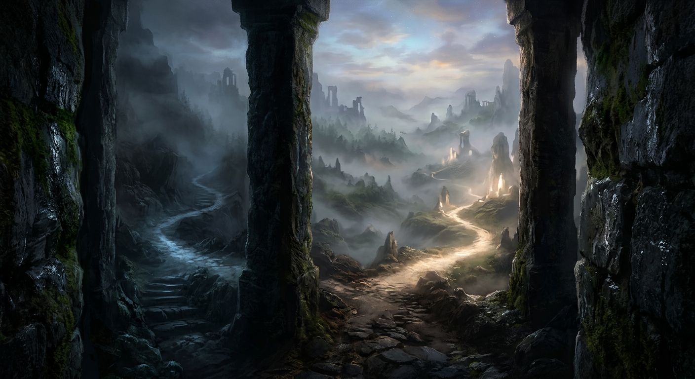 أسرار المسارات المتباعدة في عالم الرؤى