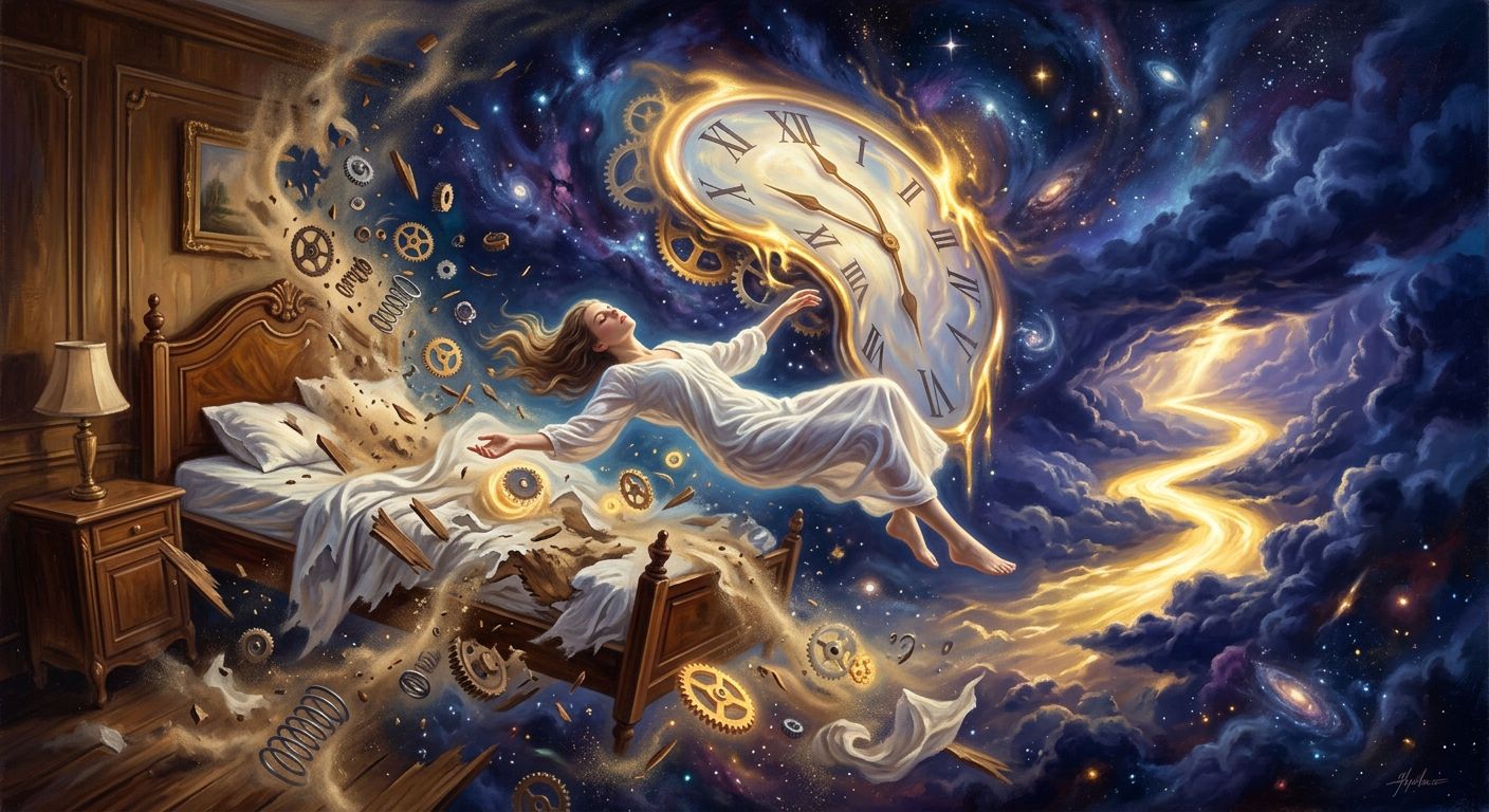 سر الهزة الروحية: تفسير حلم السقوط من مكان مرتفع والاستيقاظ قبل الارتطام