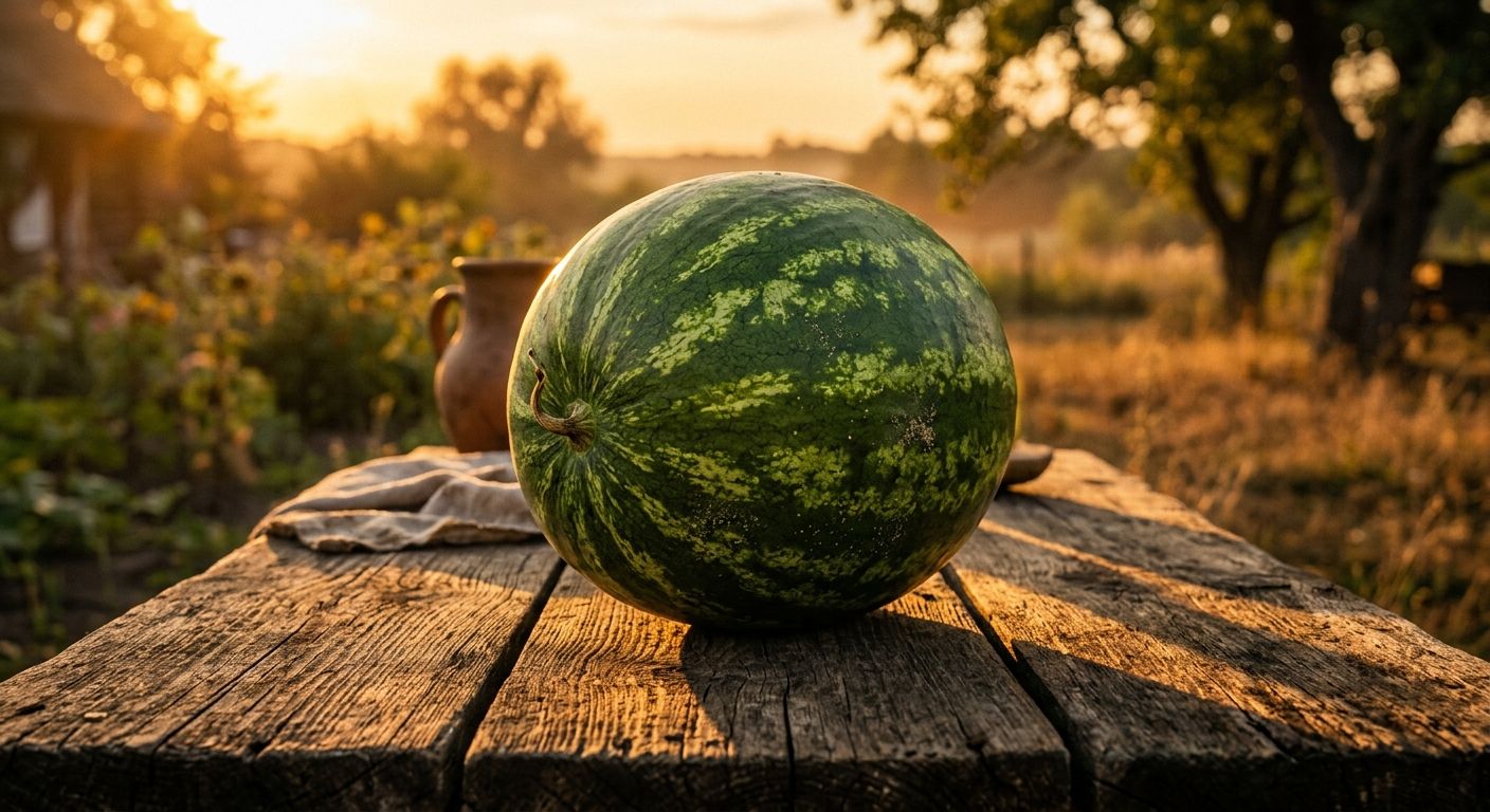 رؤية البطيخ الأخضر في المنام: دلالات الفرج والسكينة لروحك المتعبة
