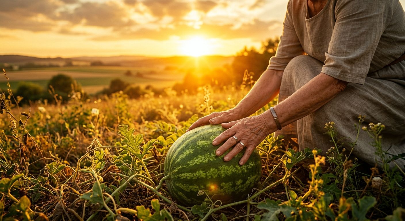 حقل البطيخ والسكينة