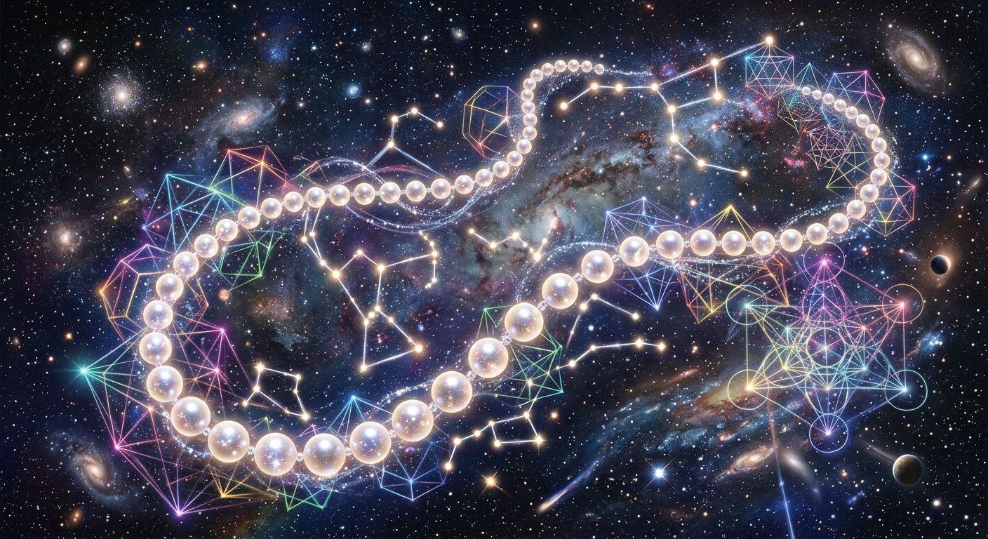 جمال اللؤلؤ الأبيض وسكينة اليقين