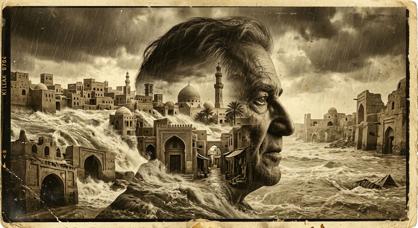 رؤية السيل في المنام لابن سيرين: هل هو غضب جارف أم ولادة روحية جديدة؟