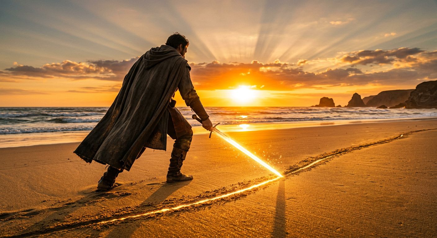 رسم الحدود الشخصية بالسيف