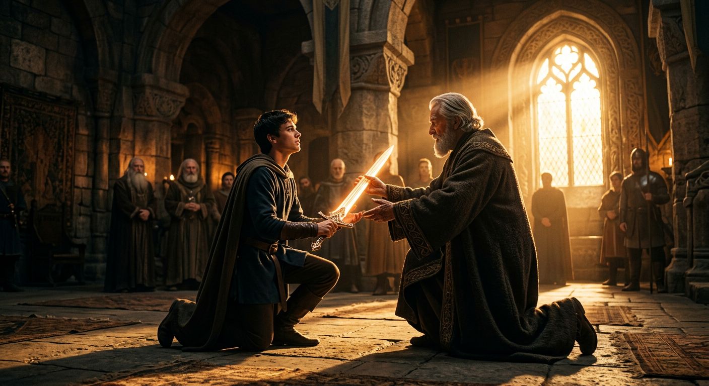 إهداء السيف والحكمة الموروثة