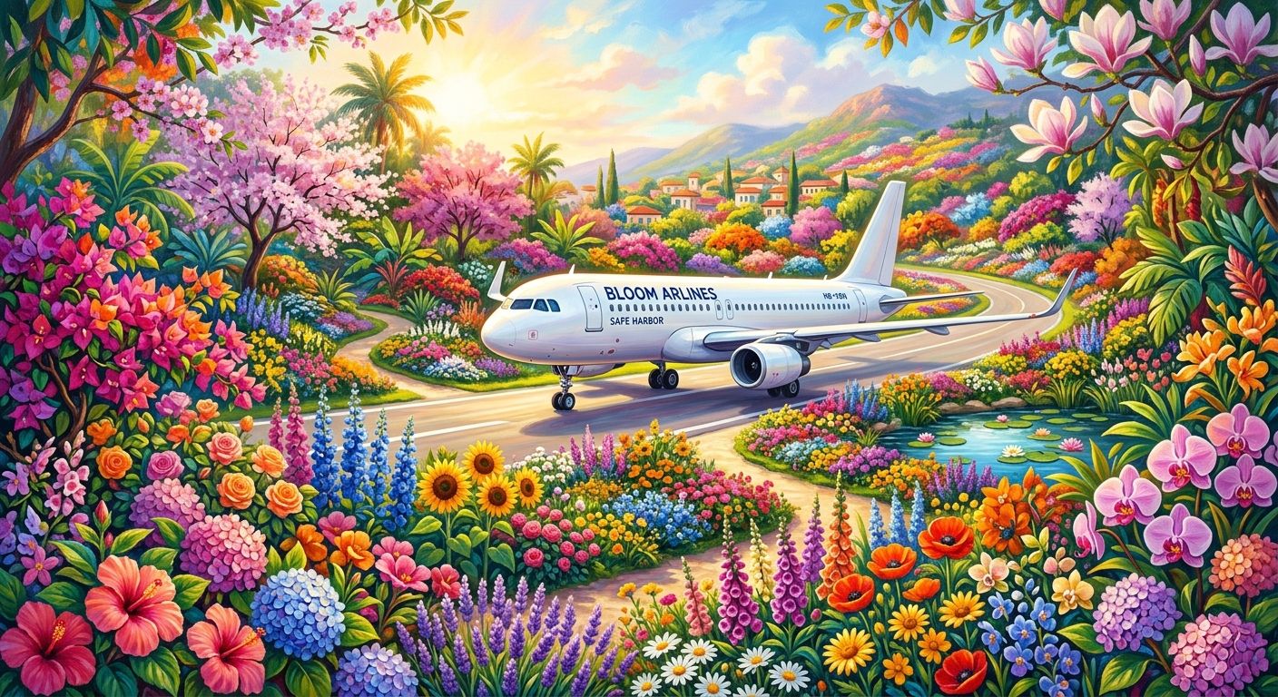 هبوط الطائرة البيضاء بسلام